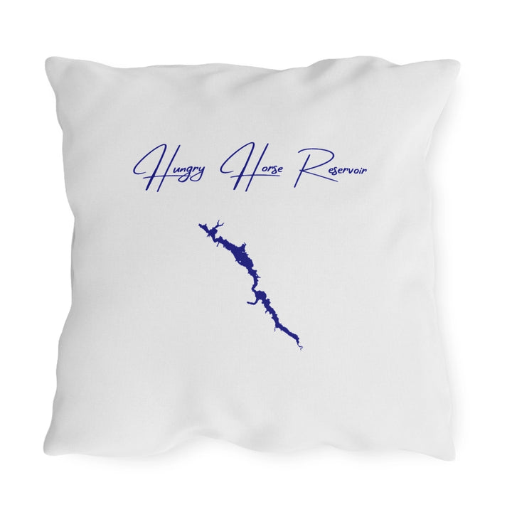 Montana  Hungry  Horse  Reservoir  Outdoor  Pillow  back  position  view  from  back  20  x  20.webp
