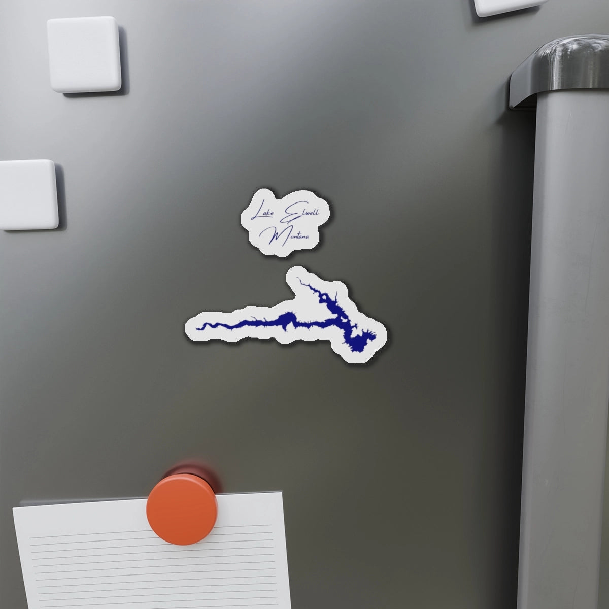 Montana  Lake  Elwell  Die  Cut  Magnet  front  position  view  from  context-1  4  x  4.webp