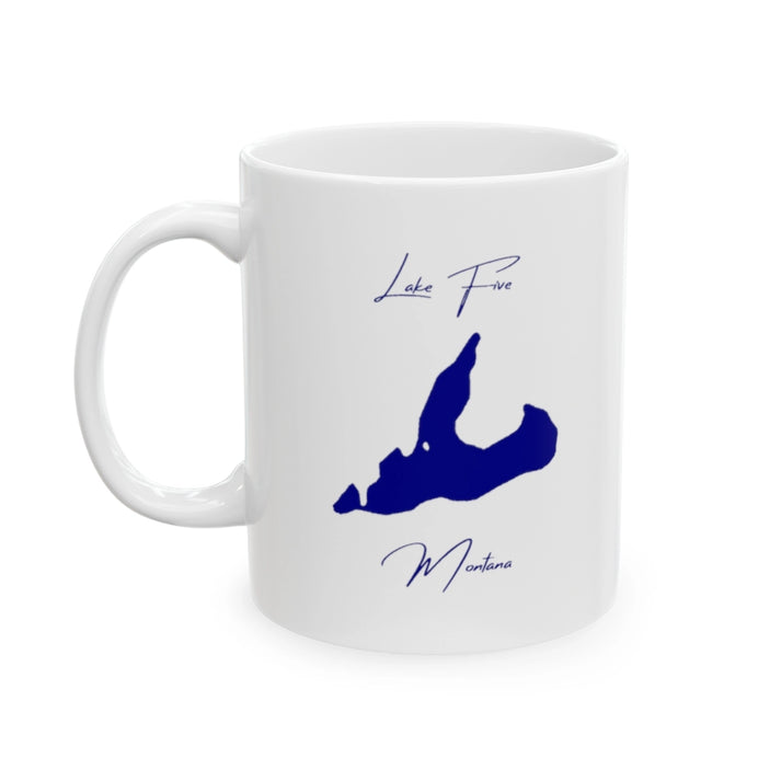 Montana  Lake  Five  Ceramic  Mug  other  position  view  from  left  11oz.webp