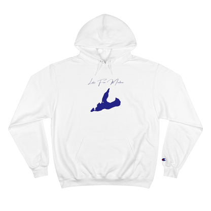 Montana  Lake  Five  Hoodie  front  position  view  from  front  white.webp