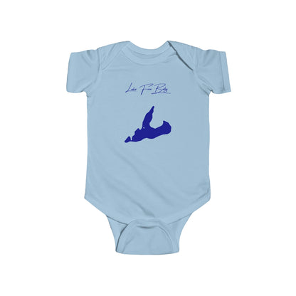 Montana  Lake  Five  Onesie  front  position  view  from  front  light  blue.webp