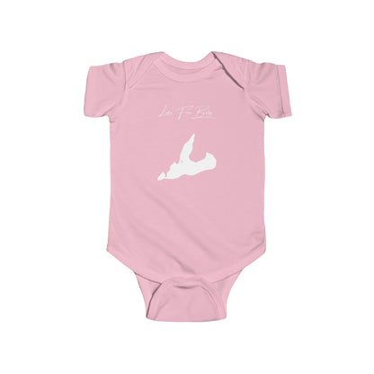 Montana  Lake  Five  Onesie  front  position  view  from  front  pink.webp