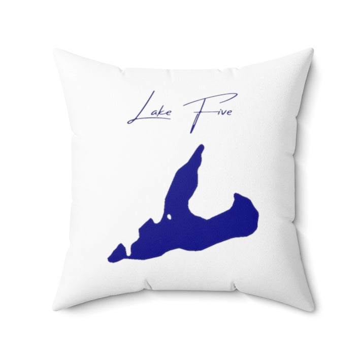Montana  Lake  Five  Pillow  front  position  view  from  back  20  x  20.webp