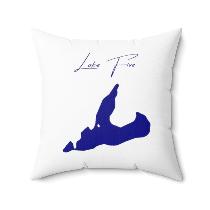 Montana  Lake  Five  Pillow  front  position  view  from  front  20  x  20.webp