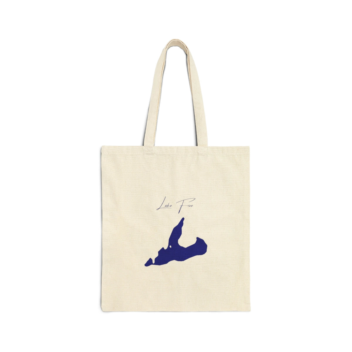 Montana  Lake  Five  Tote  Bag  back  position  view  from  back  15  x  16.webp