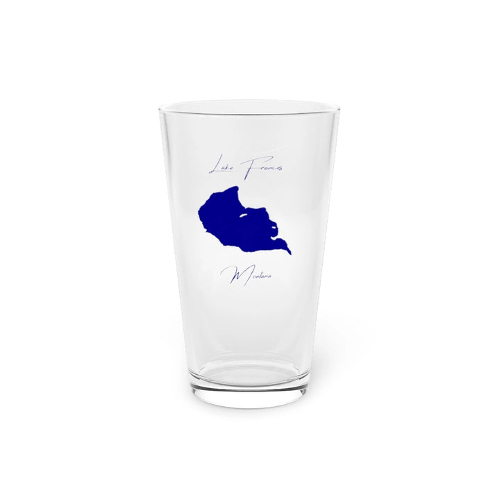 Montana  Lake  Frances  16oz  Pint  Glass  front  position  view  from  front  16oz.webp