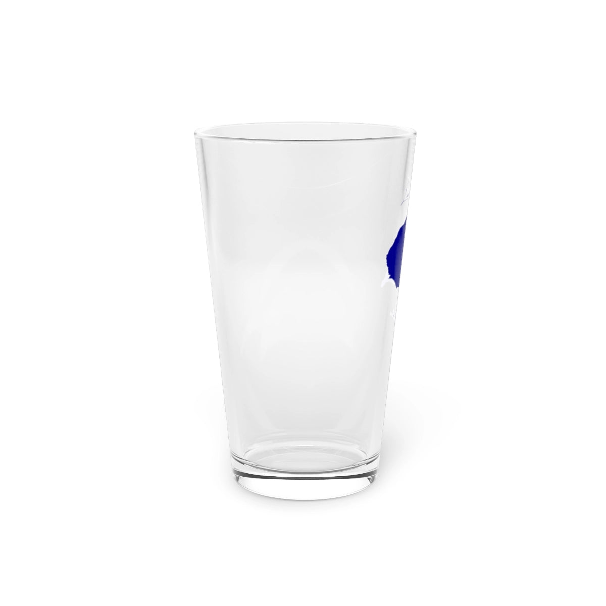 Montana  Lake  Frances  16oz  Pint  Glass  front  position  view  from  left  16oz.webp