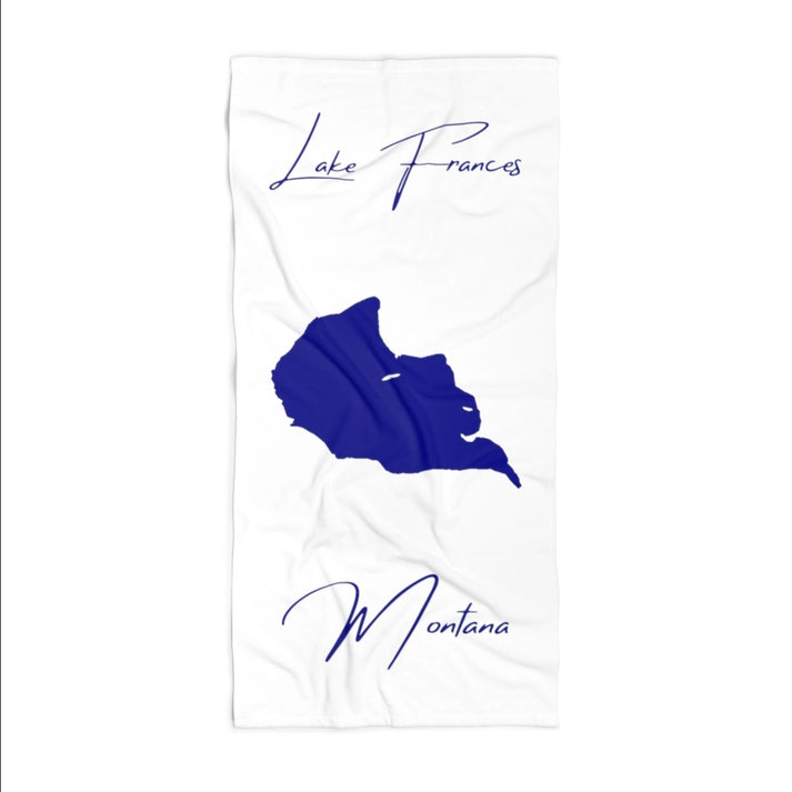 Montana  Lake  Frances  Beach  Towel  front  position  view  from  front  36  x  72.webp