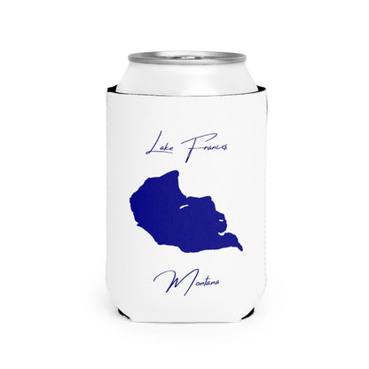 Montana  Lake  Frances  Can  Koozie  front  position  view  from  front-2  white.webp