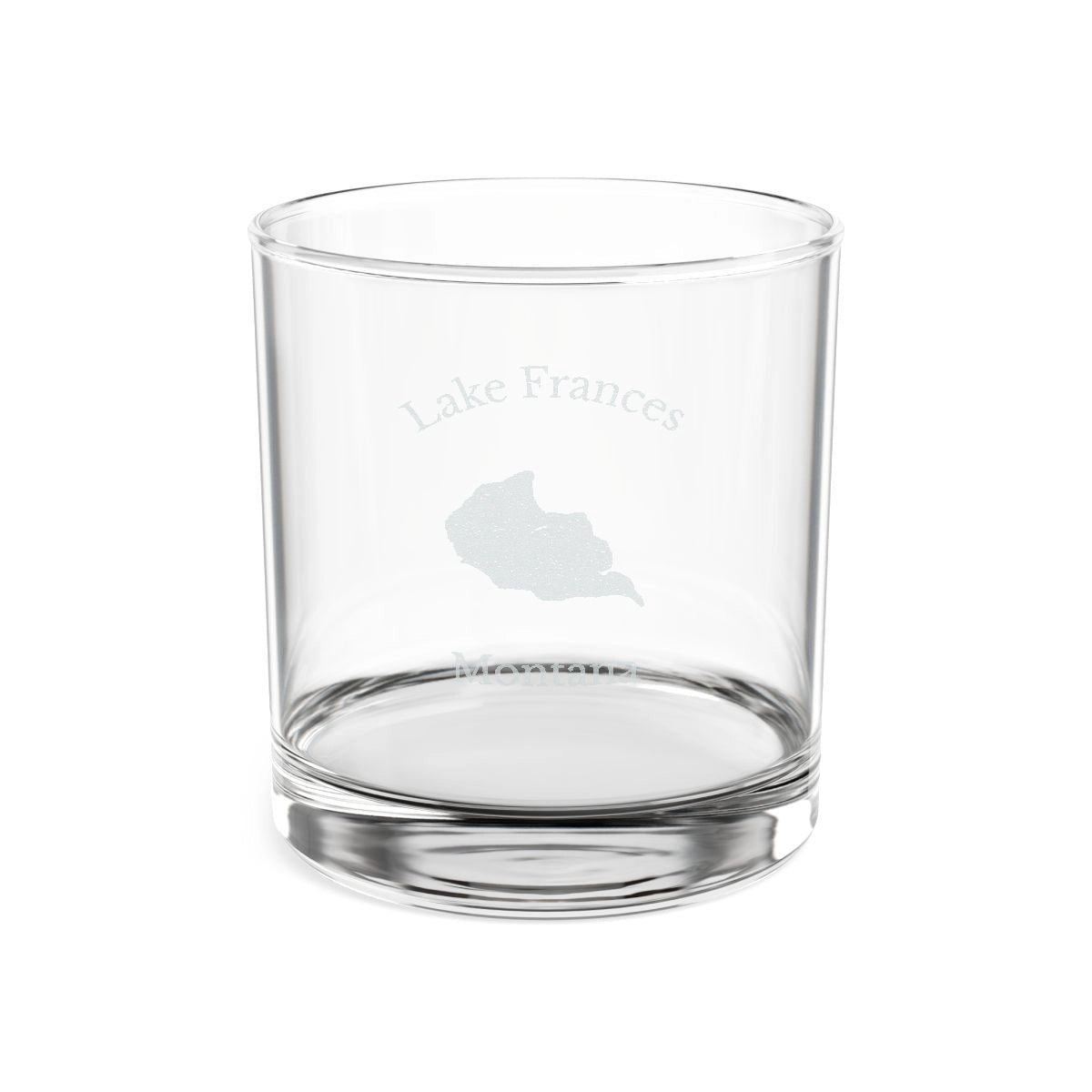 Montana  Lake  Frances  Engraved  Whiskey  Glass  other  position  view  from  front  10.5oz.webp