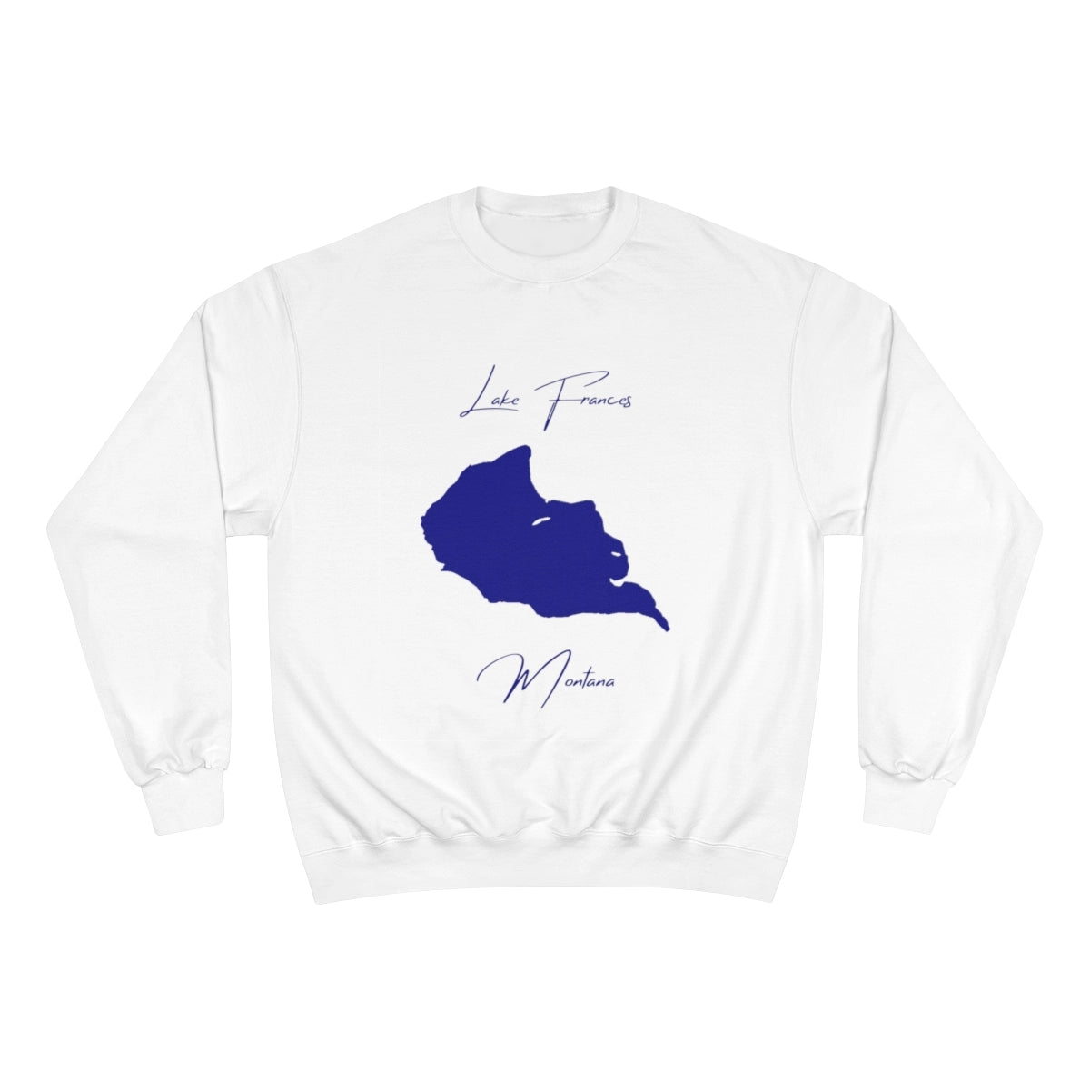 Montana  Lake  Frances  Sweatshirt  front  position  view  from  front  white.webp