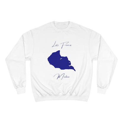 Montana  Lake  Frances  Sweatshirt  front  position  view  from  front  white.webp