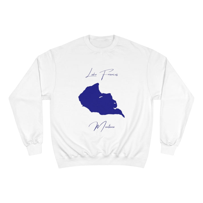 Montana  Lake  Frances  Sweatshirt  front  position  view  from  front  white.webp