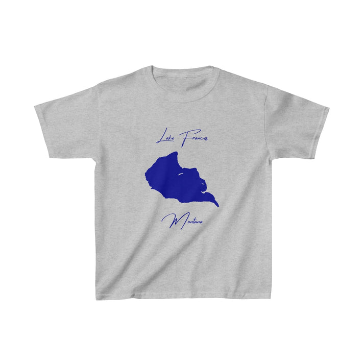 Montana  Lake  Frances  Youth  T-shirt  front  position  view  from  front  sport  grey.webp