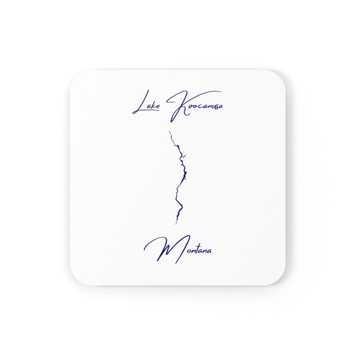 Montana  Lake  Koocanusa  Coaster  Set  front  position  view  from  front  3.75  x  3.75.webp