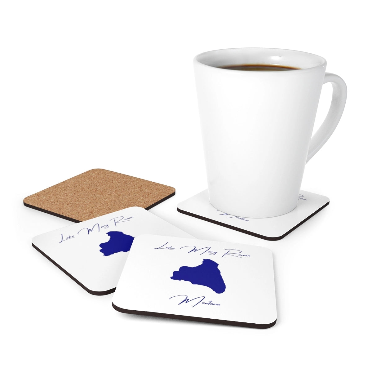 Montana  Lake  Mary  Ronan  Coaster  Set  front  position  view  from  context-1  3.75  x  3.75.webp