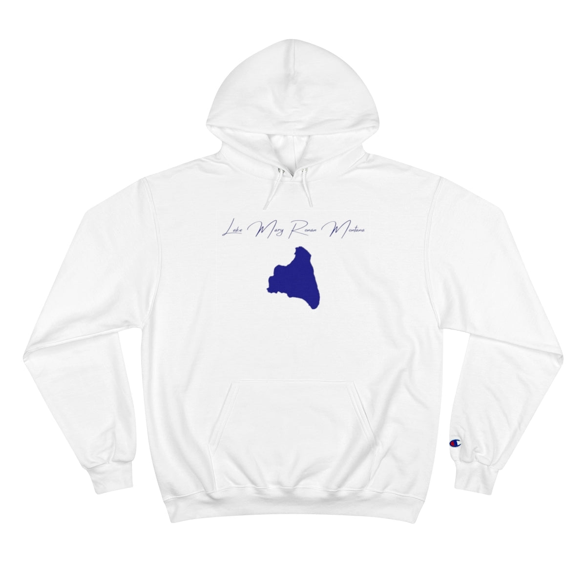 Montana  Lake  Mary  Ronan  Hoodie  front  position  view  from  front  white.webp