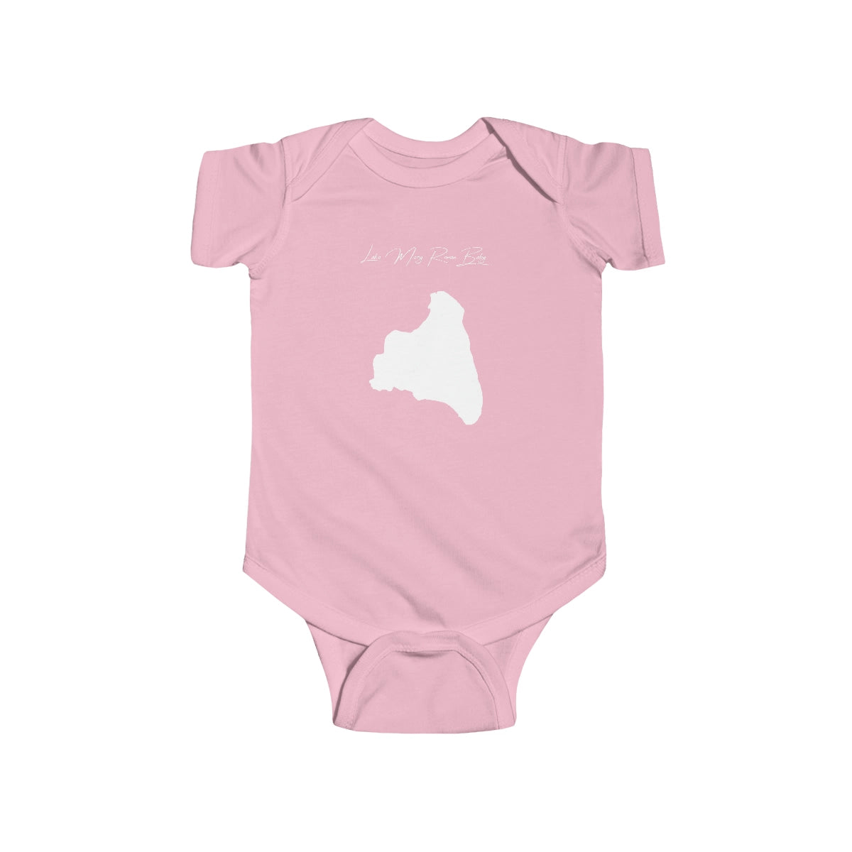 Montana  Lake  Mary  Ronan  Onesie  front  position  view  from  front  pink.webp