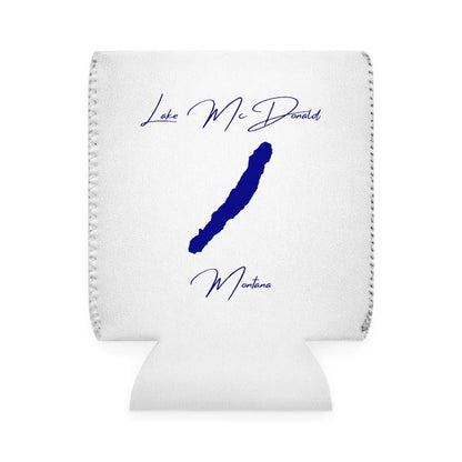 Montana  Lake  McDonald  Can  Koozie  front  position  view  from  front-1  white.webp