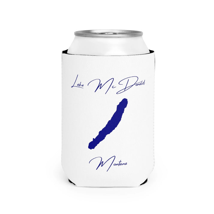 Montana  Lake  McDonald  Can  Koozie  front  position  view  from  front-2  white.webp