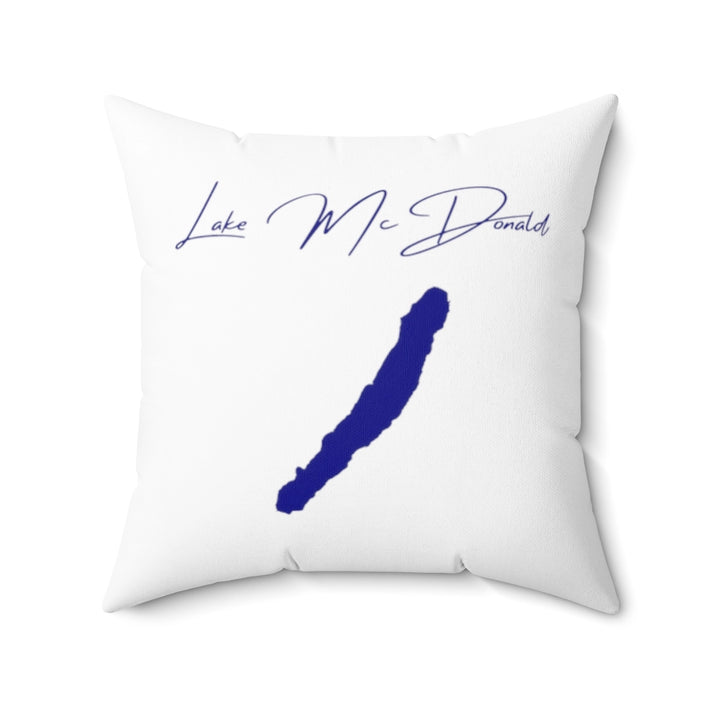 Montana  Lake  McDonald  Pillow  front  position  view  from  front  20  x  20.webp