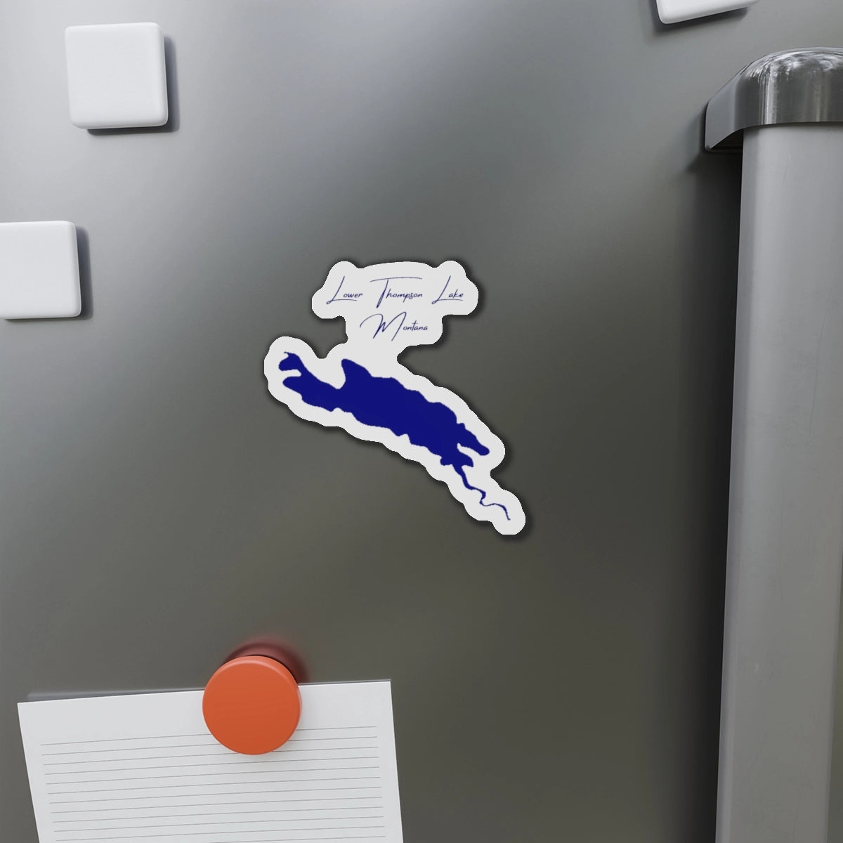 Montana  Lower  Thompson  Lake  Die  Cut  Magnet  front  position  view  from  context-1  4  x  4.webp