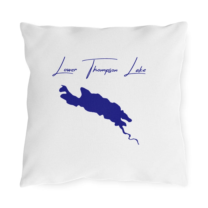 Montana  Lower  Thompson  Lake  Outdoor  Pillow  front  position  view  from  front  16  x  16.webp