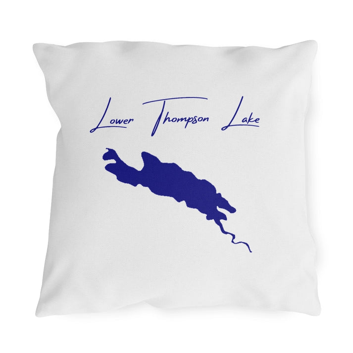 Montana  Lower  Thompson  Lake  Outdoor  Pillow  front  position  view  from  front  18  x  18.webp