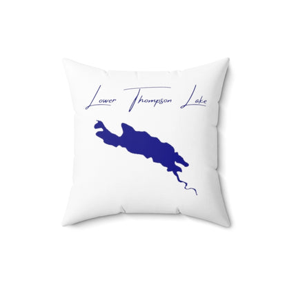 Montana  Lower  Thompson  Lake  Pillow  front  position  view  from  front  16  x  16.webp