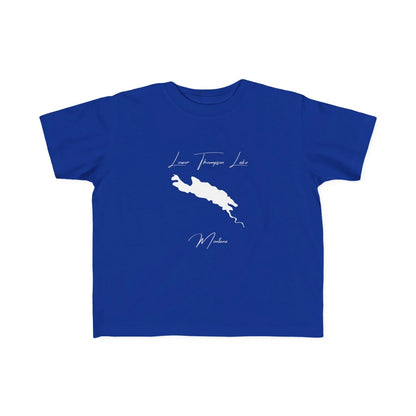 Montana  Lower  Thompson  Lake  Toddler  T-shirt  front  position  view  from  front  royal.webp