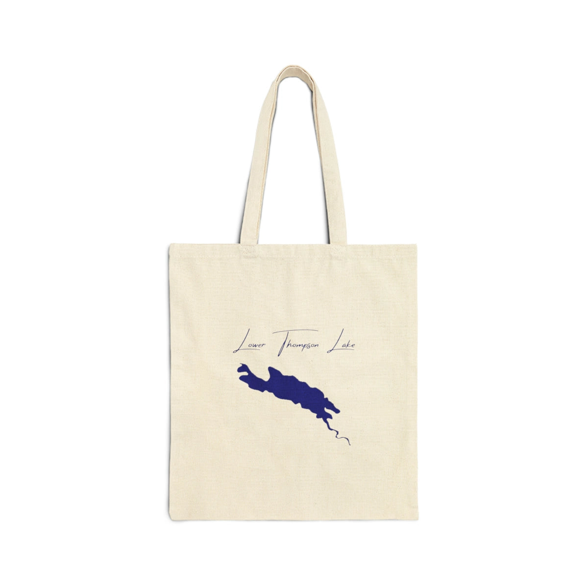 Montana  Lower  Thompson  Lake  Tote  Bag  back  position  view  from  back  15  x  16.webp