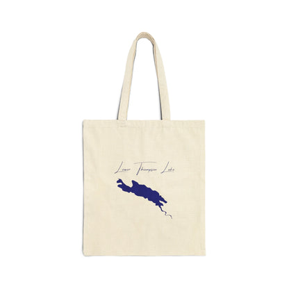 Montana  Lower  Thompson  Lake  Tote  Bag  back  position  view  from  back  15  x  16.webp