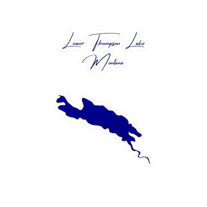 Montana  Lower  Thompson  Lake  Vinyl  Decal  other  position  view  from  front  4  x  6.webp