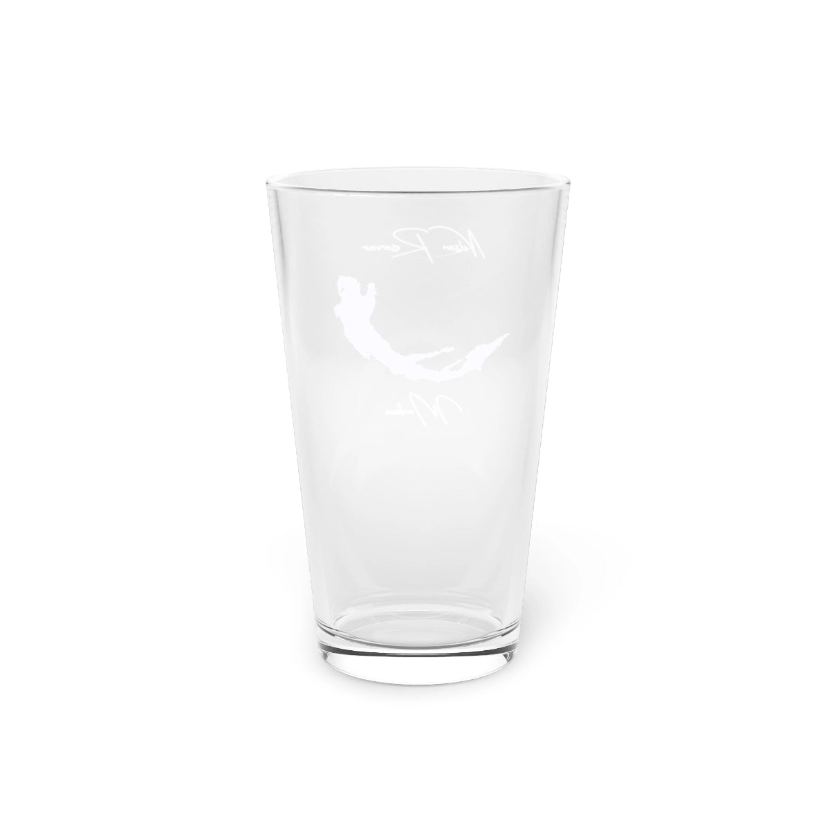 Montana  Nelson  Reservoir  16oz  Pint  Glass  front  position  view  from  back  16oz.webp