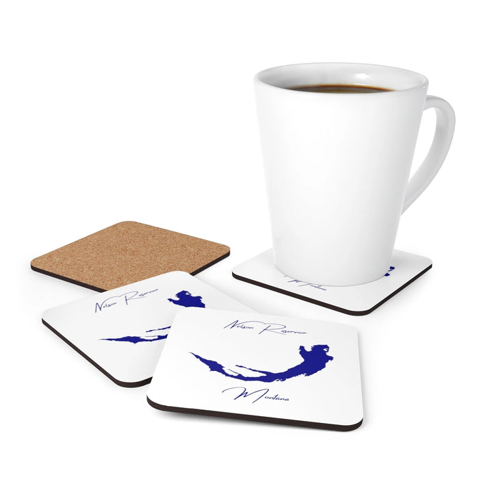 Montana  Nelson  Reservoir  Coaster  Set  front  position  view  from  context-1  3.75  x  3.75.webp