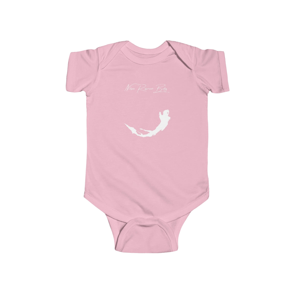 Montana  Nelson  Reservoir  Onesie  front  position  view  from  front  pink.webp