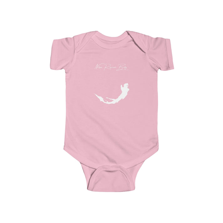 Montana  Nelson  Reservoir  Onesie  front  position  view  from  front  pink.webp