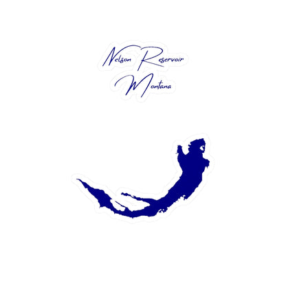 Montana  Nelson  Reservoir  Vinyl  Decal  other  position  view  from  front  4  x  6.webp