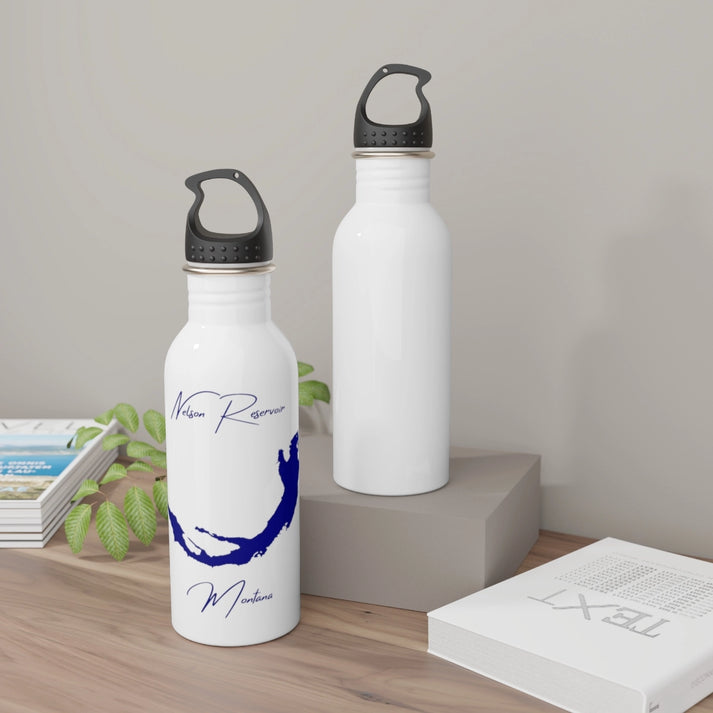 Montana  Nelson  Reservoir  Water  bottle  other  position  view  from  context-2  white.webp