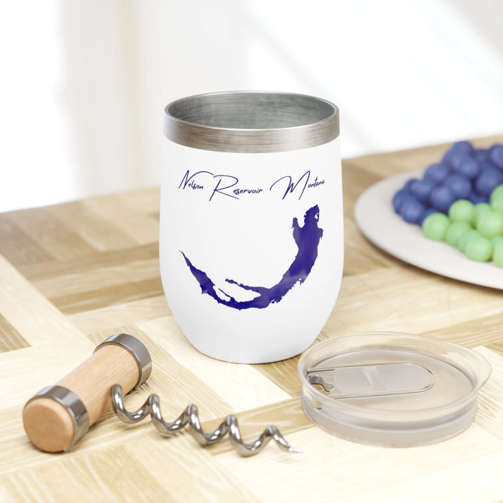 Montana  Nelson  Reservoir  Wine  Tumbler  other  position  view  from  context  white.webp