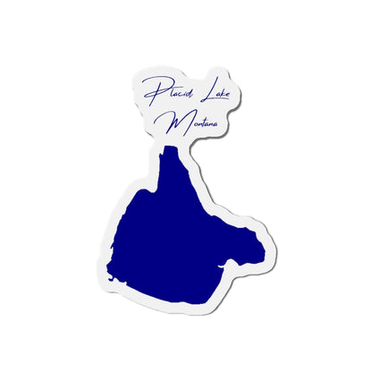 Montana  Placid  Lake  Die  Cut  Magnet  front  position  view  from  front  4  x  4.webp