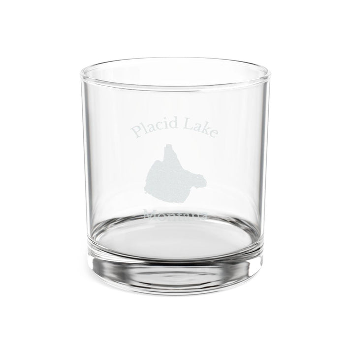 Montana  Placid  Lake  Engraved  Whiskey  Glass  other  position  view  from  front  10.5oz.webp