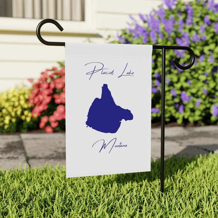 Montana  Placid  Lake  Garden  Banner  other  position  view  from  context-2  12''  x  18''.webp