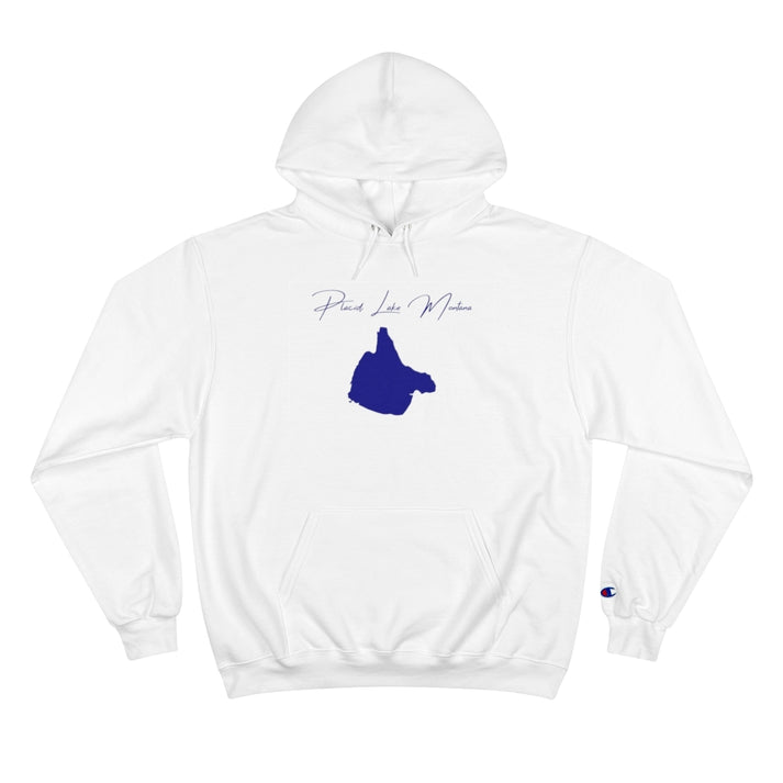 Montana  Placid  Lake  Hoodie  front  position  view  from  front  white.webp