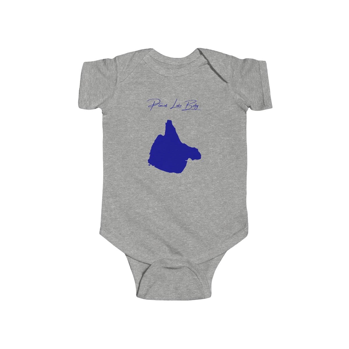 Montana  Placid  Lake  Onesie  front  position  view  from  front  heather.webp