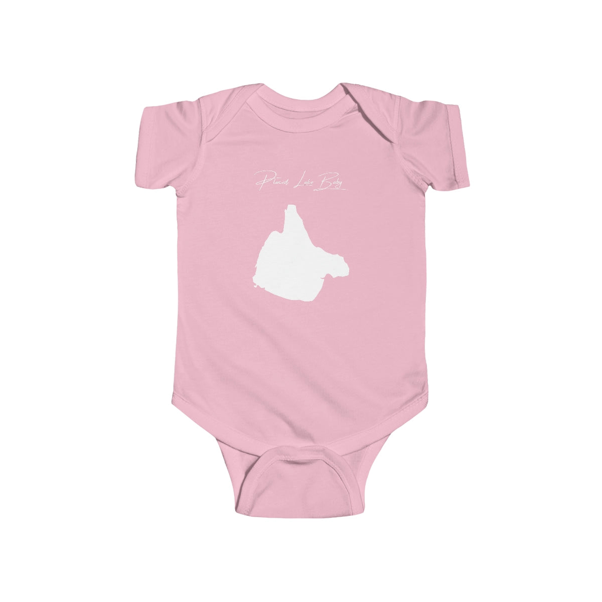 Montana  Placid  Lake  Onesie  front  position  view  from  front  pink.webp