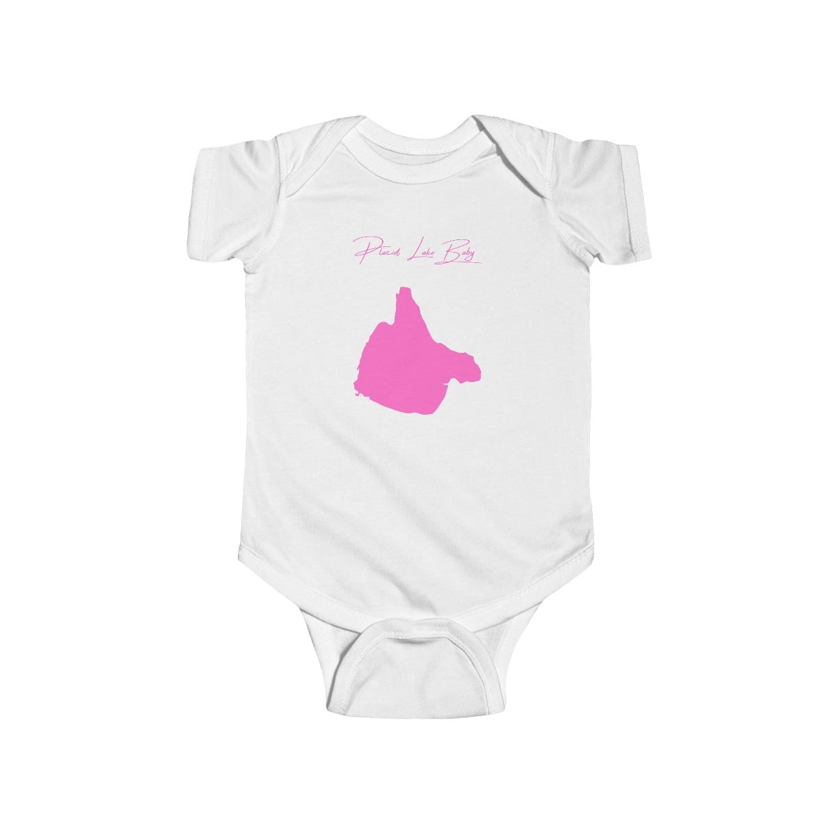 Montana  Placid  Lake  Onesie  front  position  view  from  front  white.webp