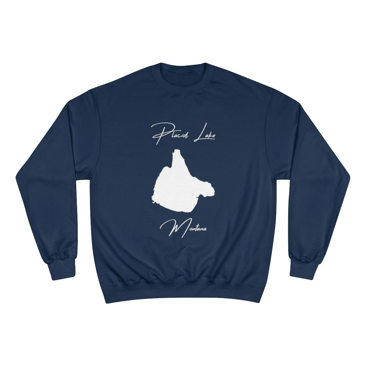 Montana  Placid  Lake  Sweatshirt  front  position  view  from  front  navy.webp