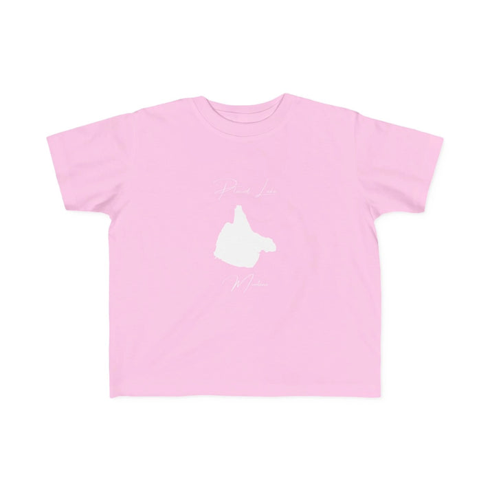 Montana  Placid  Lake  Toddler  T-shirt  front  position  view  from  front  pink.webp