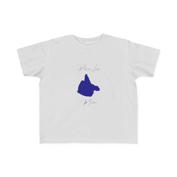 Montana  Placid  Lake  Toddler  T-shirt  front  position  view  from  front  silver.webp